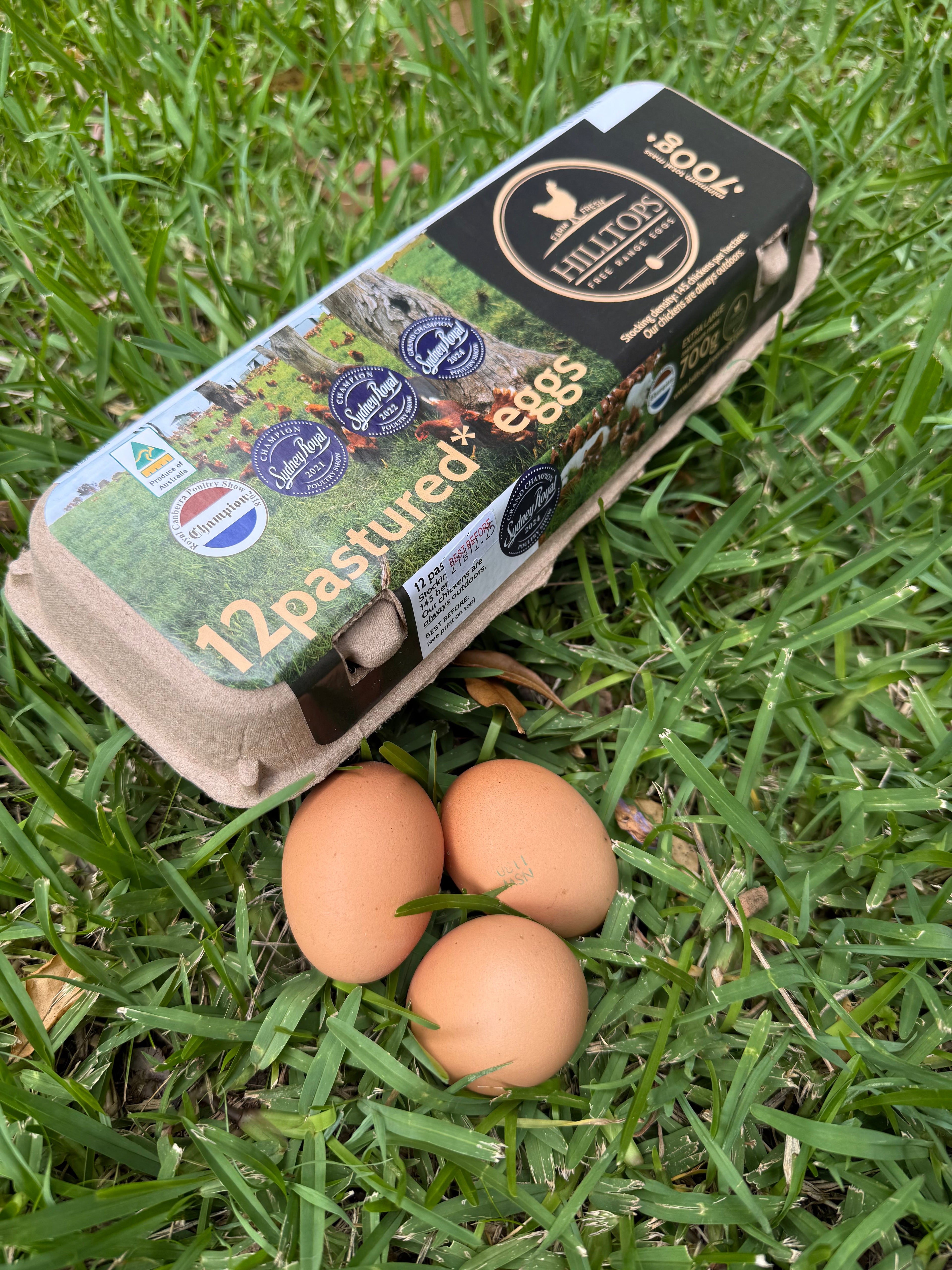 Eggs (pastured eggs, direct from our farm)
