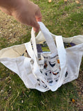 tote bag 2 sets of straps