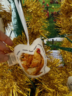 Christmas ornament - Chicken
