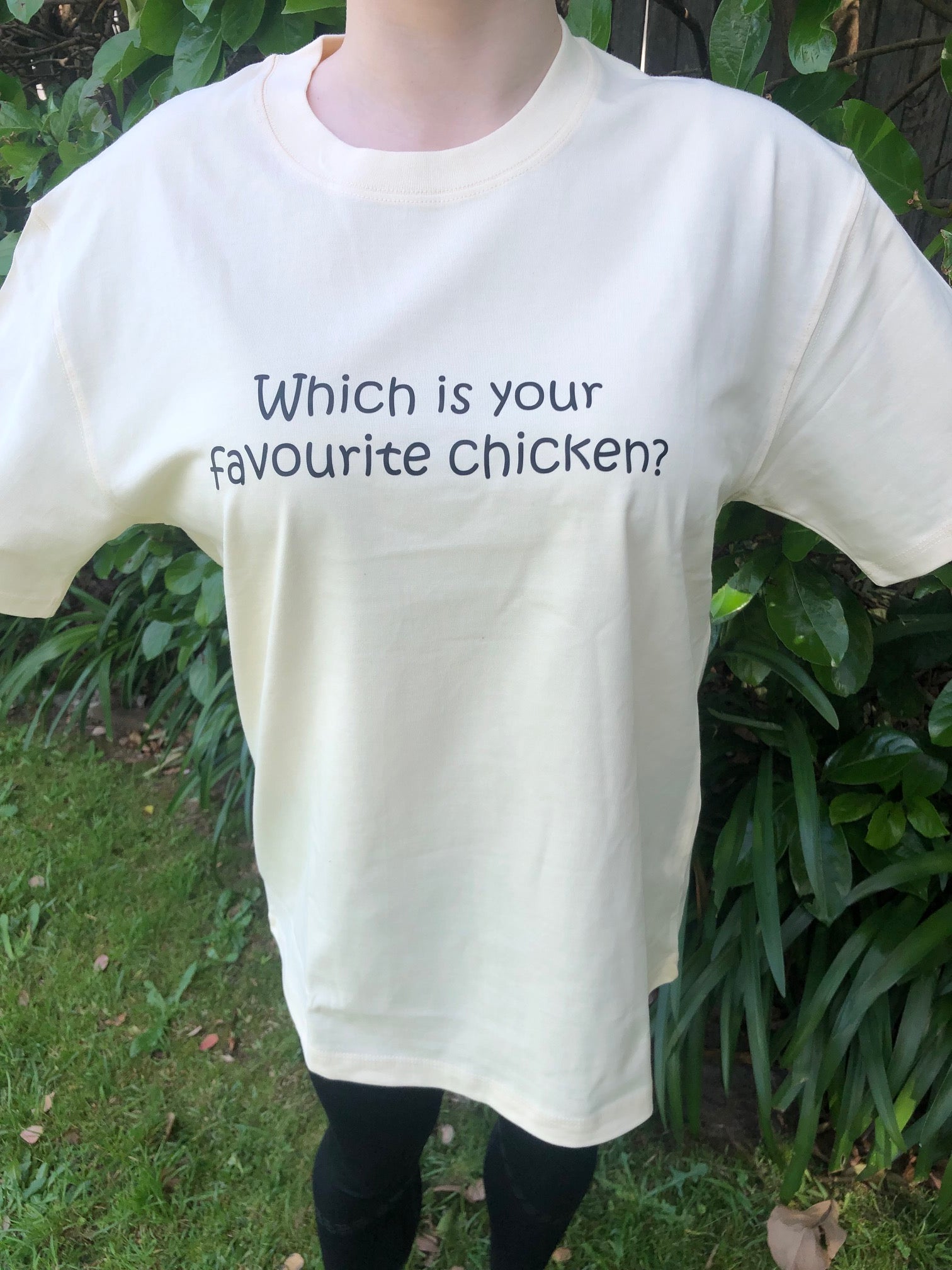 T-shirt "Which is Your Favourite Chicken?" - part 1
