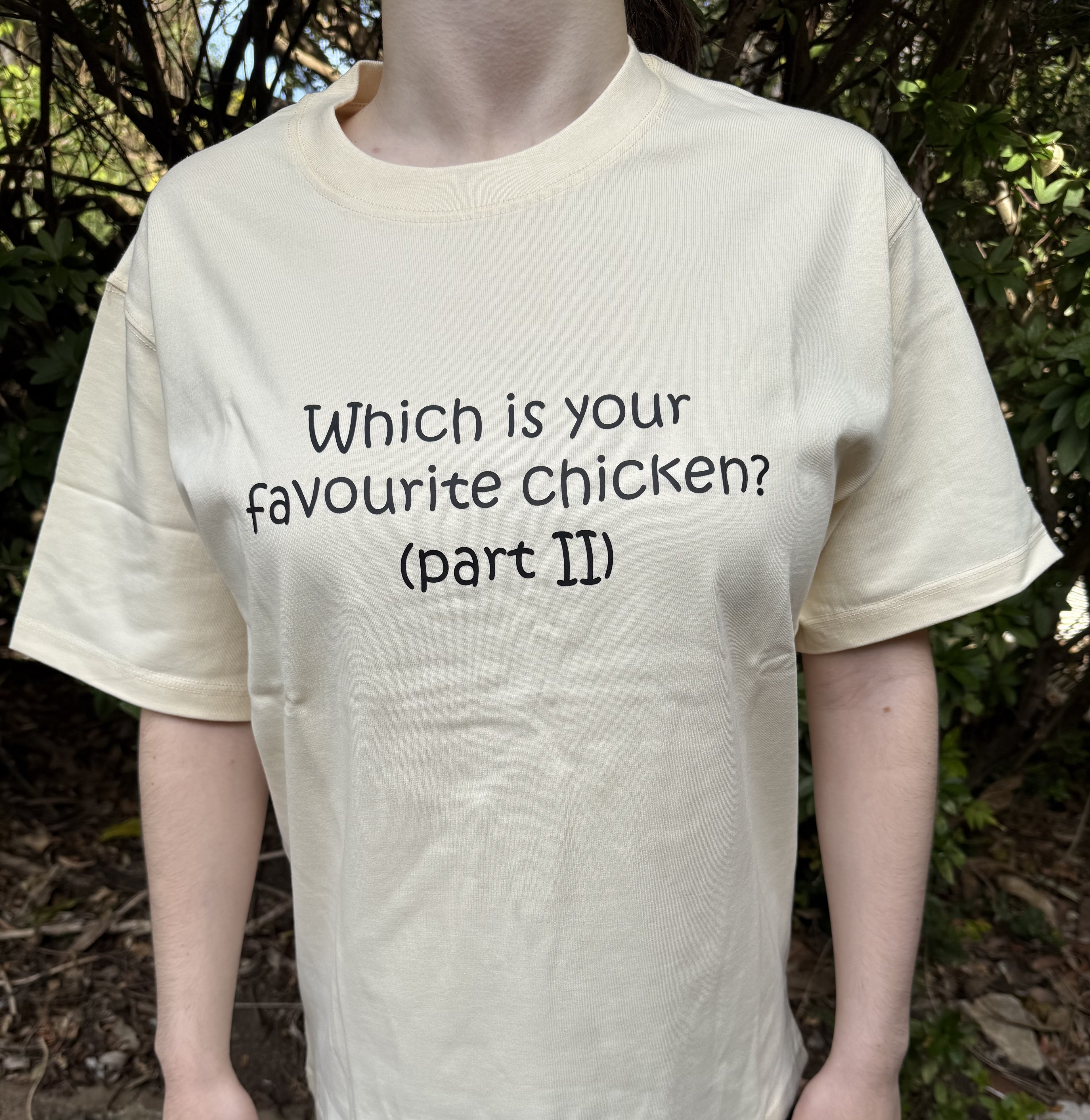 T-shirt "Which is Your Favourite Chicken?" - part 2